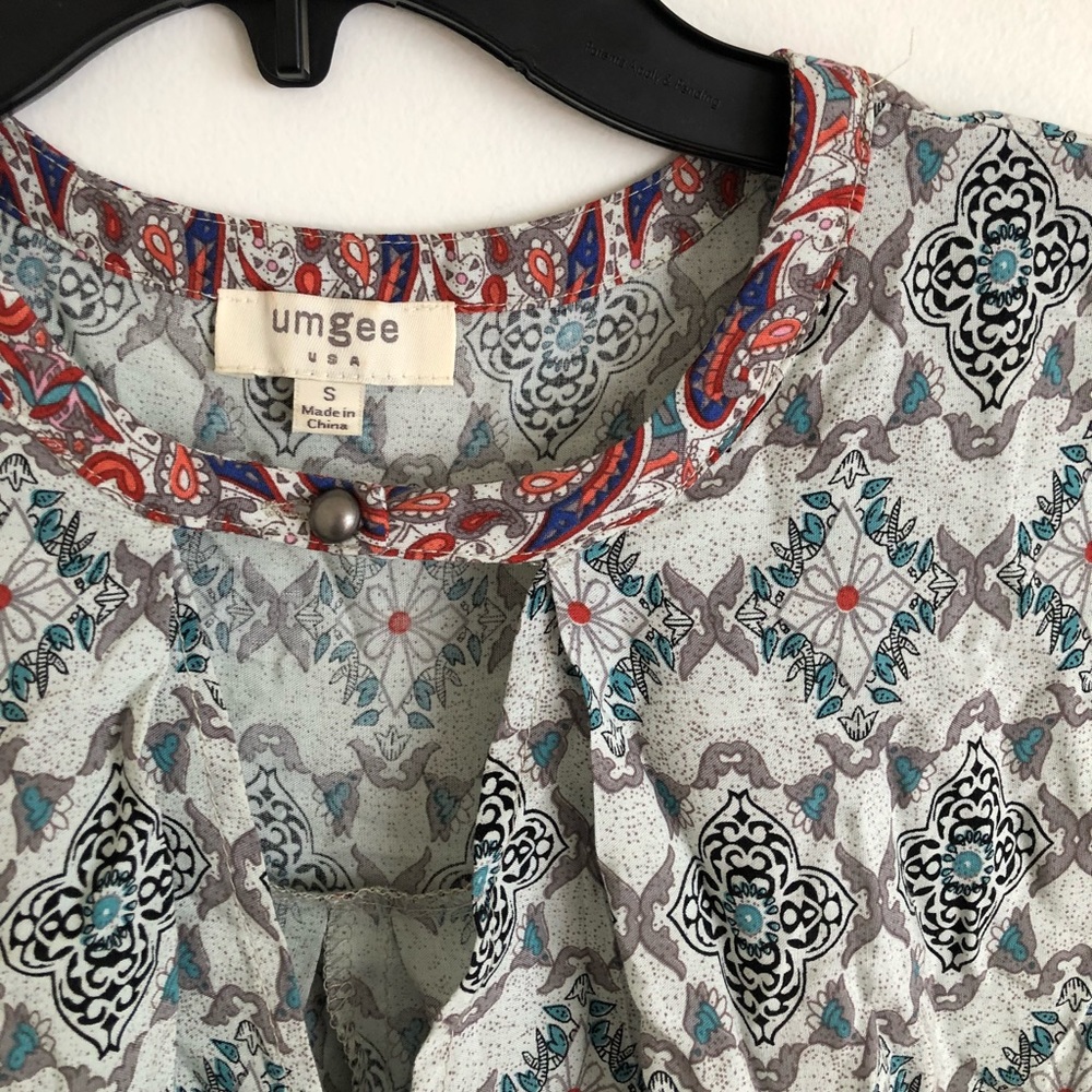 Patterned Dress Small - image 3